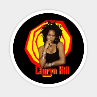 Retro lauryn hill Magnet